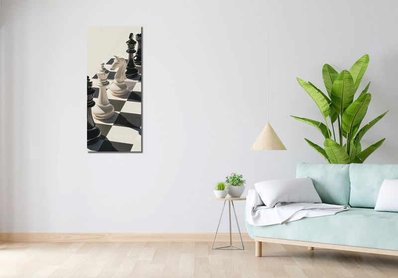 Obraz 40x100cm Szach i Mat zdjęcie 2