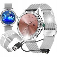 Smartwatch niktrade 16039 srebrny