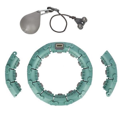 Hula-Hop z obciążnikiem i licznikiem FH03 HMS zielony na Arena.pl