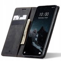 ELEGANCKIE ETUI Z KLAPKĄ SPACECASE WALLET CASE SKÓRZANE DO REDMI 12C
