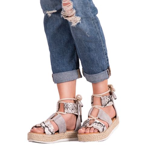 Szare Sandały r.38 na Arena.pl