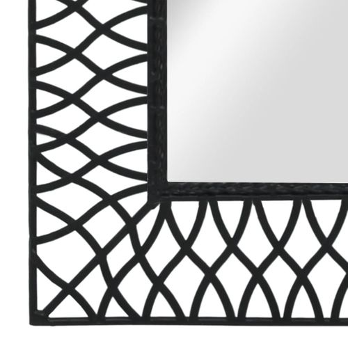Lustro ścienne łukowe 50x80cm czarne VidaXL na Arena.pl