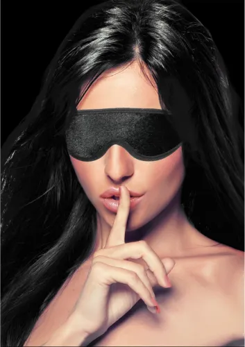 ouch! regulowana maska na oczy z miękką podszewką czarna na Arena.pl