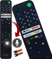 PILOT DO TELEWIZORÓW SONY ANDROID TV FUNKCJE GŁOSOWE UNIWERSALNY + BATERIE