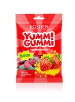 Roshen żelki Yummi Gummi o smaku truskawkowym 70g