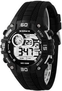 Xonix Wielofunkcyjny zegarek, uniwersalny model, alarm, stoper, podświetlenie, WR 100M