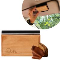 Drewniany zapach do samochodu DUFT | naturalny dyfuzor z uchwytem