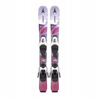 Narty zjazdowe dziecięce Atomic Maven Girl JTXS + wiązania C5 GW pink 80 cm