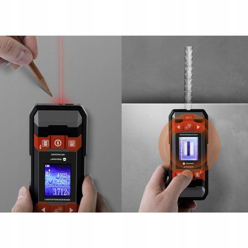 Wykrywacz metali przewodów dalmierz laserowy 2w1 na Arena.pl