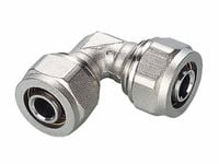 kolano pex-al-pex chrom 20*20 podwójne