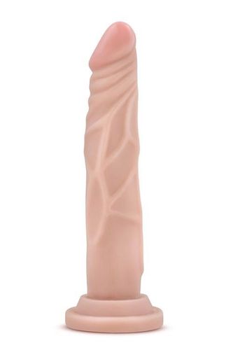 realistyczne dildo blush dr skin basic beżowe 19 cm pvc na Arena.pl