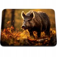 PODKŁADKA POD MYSZKĘ 36 x 29 - ZWIERZĘTA DZIKIE LEŚNE DZIK