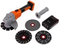 DLA DZIECI  NA BATERIE SZLIFIERKA Z AKCESORIAMI