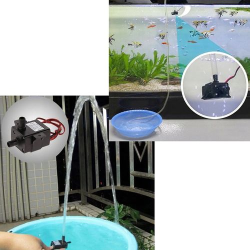 POMPA POMPKA DO WODY CIECZY OBIEGOWA ELEKTRONICZNA DO AKWARIUM 240L/H na Arena.pl