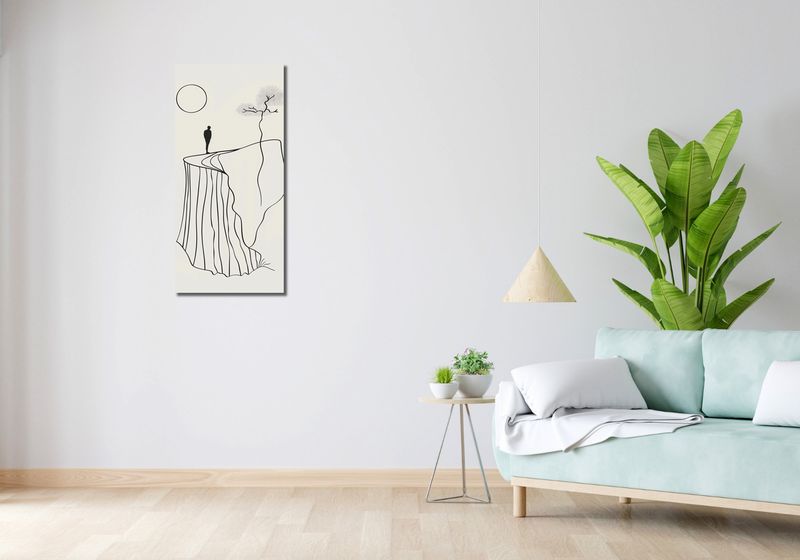 Obraz 40x90cm Samotność i Wzniosłość zdjęcie 2
