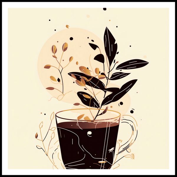 Plakat 80x80cm Jesienna Donica zdjęcie 3