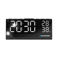 Radiobudzik XL LCD z czujnikiem temperatury wilgotności Blaupunkt CR10ALU