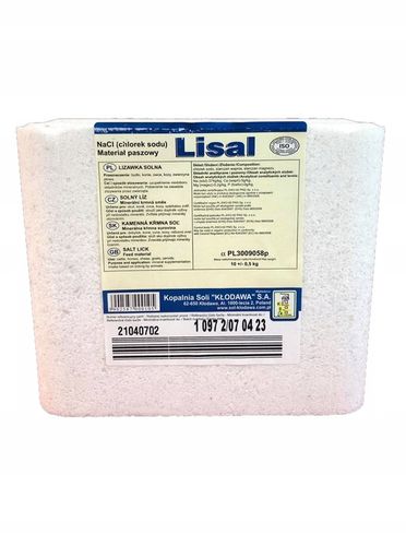 Lizawka, sól biała 10kg na Arena.pl