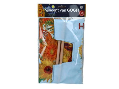 Torba z drewnianym uchwytem - V. van Gogh, Słoneczniki (CARMANI) na Arena.pl