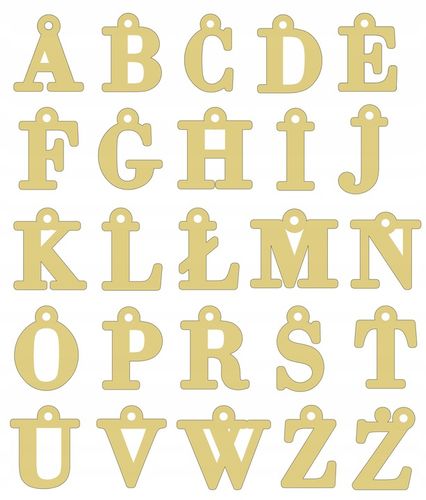 Dodatkowe serce z grawerem lub literka PR. 585 na Arena.pl