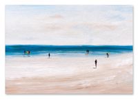 Plakat plaża abstrakcja poziom 50x70 cm