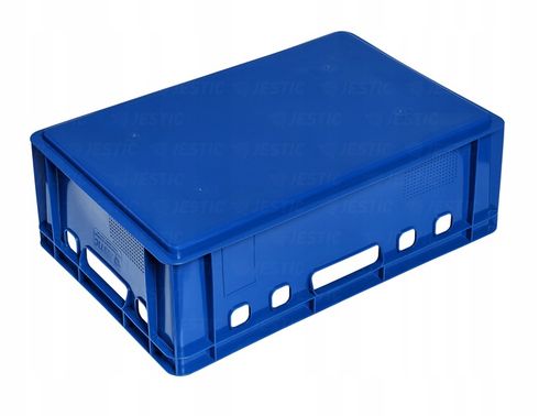SKRZYNKA POJEMNIK EURO E2 NIEBIESKA NOWA MOCNA na Arena.pl