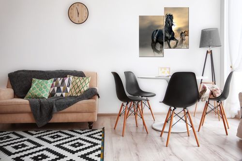 Obraz Tryptyk 60X60 Ogier na Arena.pl