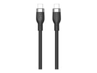 Black USB-C cable Male 24 pin USB-C 2 m Male 24 pin USB-C