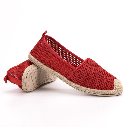 Czerwone Tekstylne Espadryle r.40 na Arena.pl