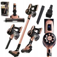 Bezprzewodowy Odkurzacz Pionowy Turboszczotka Led