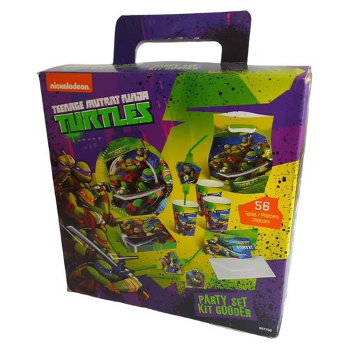 Talerze i kubki Zestaw urodzinowy Żółwie Ninja SUP na Arena.pl