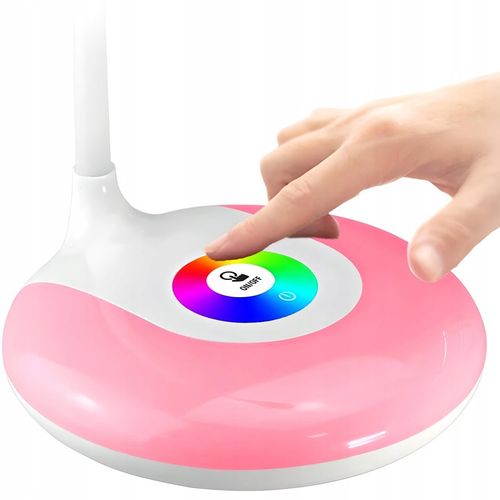 LAMPKA BIURKOWA LED NA BIURKO LAMPA 256 KOLORÓW RGB DO NAUKI DOTYKOWA na Arena.pl