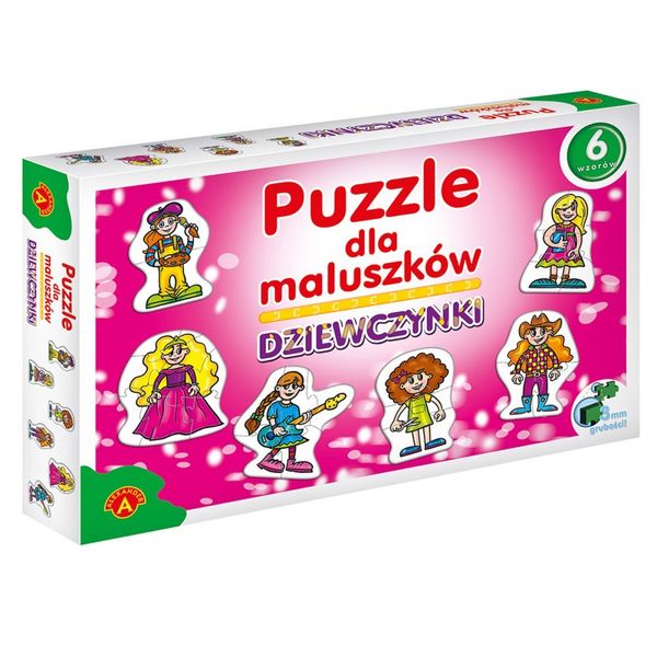 ALEXANDER Puzzle dla maluszków - dziewczynki zdjęcie 2