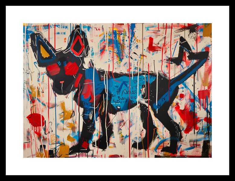 Plakat 35x25cm Miejski Pies zdjęcie 3