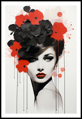 Plakat 61x91,5cm Kwiatowa Pasja na Arena.pl