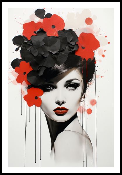 Plakat 61x91,5cm Kwiatowa Pasja zdjęcie 3