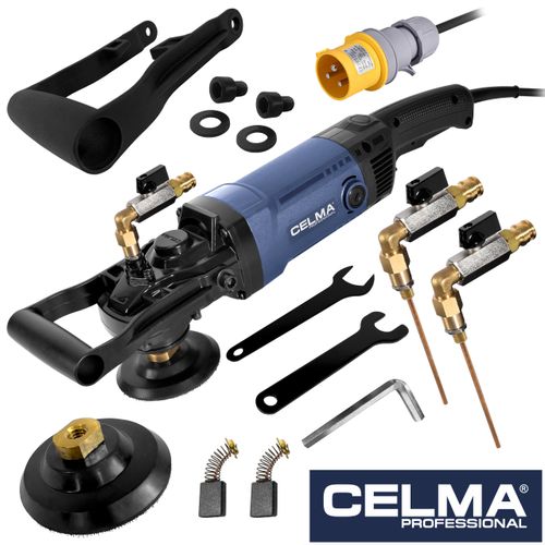 Polerka do kamienia na mokro CELMA Professional PRAw 130D 1600W 1750 obr na Arena.pl