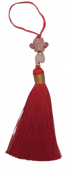 Sznurek TALIZAM FENG SHUI Amulet Mini Brelok Do Kluczy na Szczęście Happy zdjęcie 5