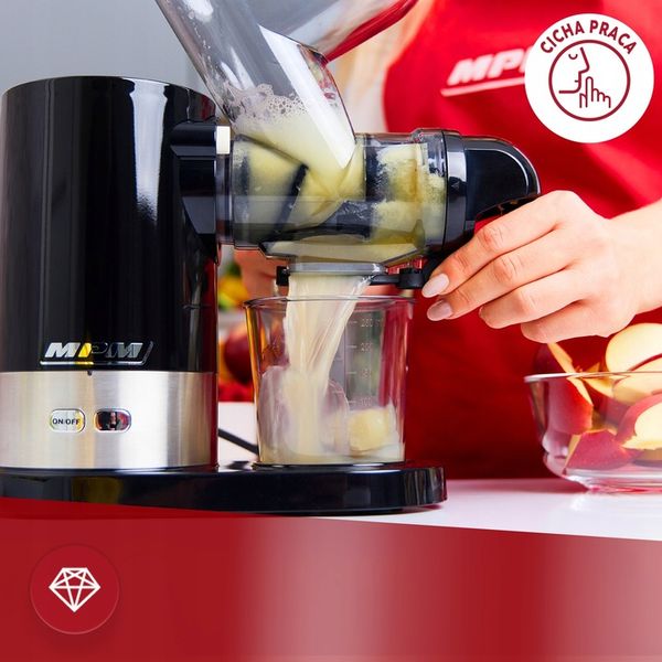 Wyciskarka wolnoobrotowa do cytrusów owoców soków Slow Juicer MPM zdjęcie 8