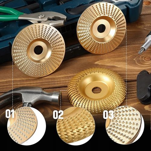 3X TARCZA DO SZLIFOWANIA DREWNA PŁYT WIÓROWYCH 100MM 22.2MM TARNIK na Arena.pl