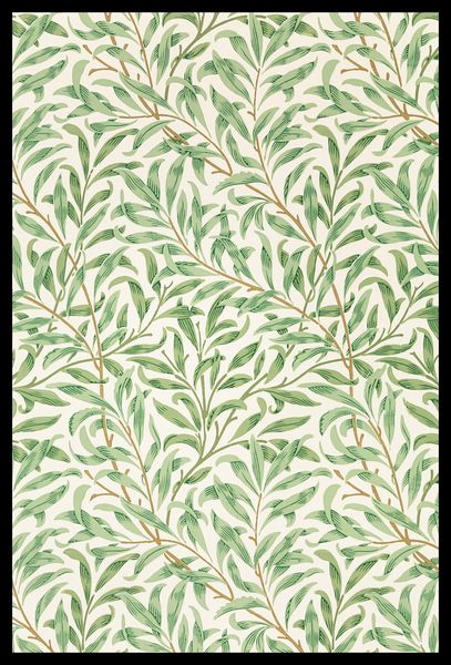 Plakat 40x60cm Willow Pattern 2, Morris Vintage do Salonu zdjęcie 2