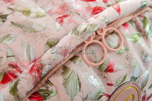 Plecak CoolPack miejski RUBY piórka na różowym tle FEATHERS BLUSH (22776) na Arena.pl