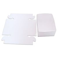 pudełko cukiernicze 250x180x80mm białe 25 szt