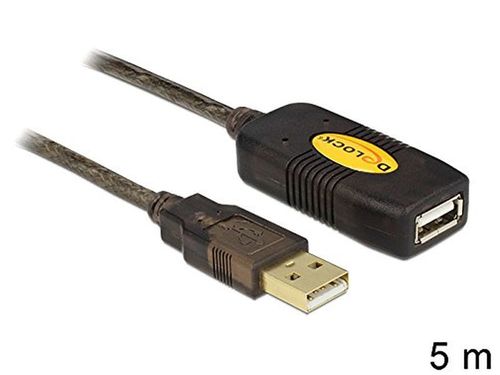 DELOCK Kabel USB 2.0 Przedłużacz 5m na Arena.pl
