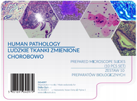 Zestaw preparatów mikroskopowych Tkanki Zmienione Chorobowo Delta Optical