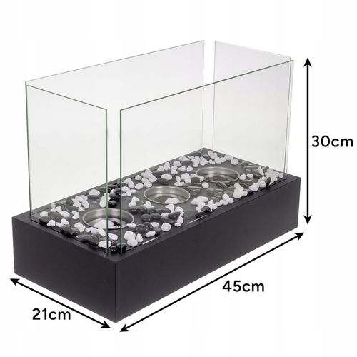 Biokominek Wolnostojący do Domu Bezdymny Bio Kominek na Bioetanol + na Arena.pl