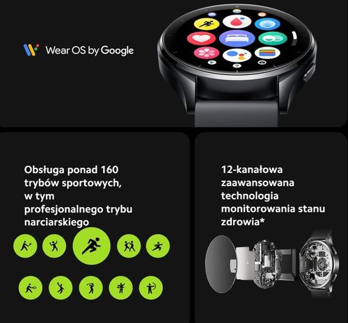 Xiaomi Watch 2 czarny na Arena.pl