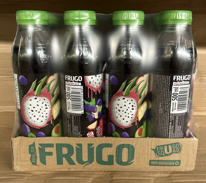 Frugo Ultrablack 500ml - karton zdjęcie 1