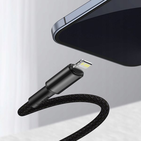 Kabel niktrade USB typ C - Apple Lightning 2 m czarny zdjęcie 2