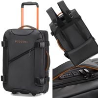 Mała walizka / plecak PUCCINI Colorado EM50249C-1 czarna